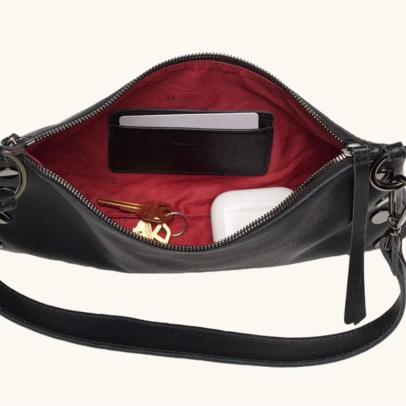 Hammitt Black Crossbody Bag with Gun Metal Accents - Picture 9 of 9